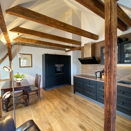 Altes Pfarrhaus Apartment Papstdorf Luaran gambar