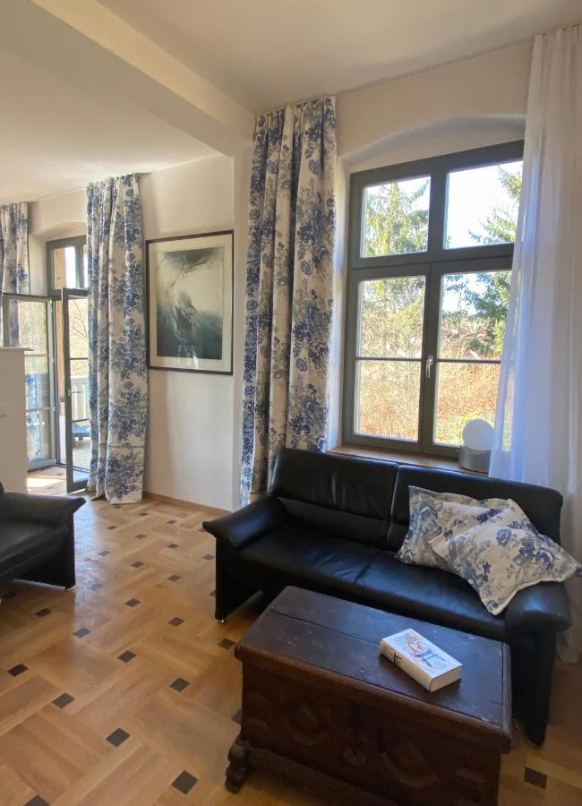 Altes Pfarrhaus Apartment Papstdorf Luaran gambar
