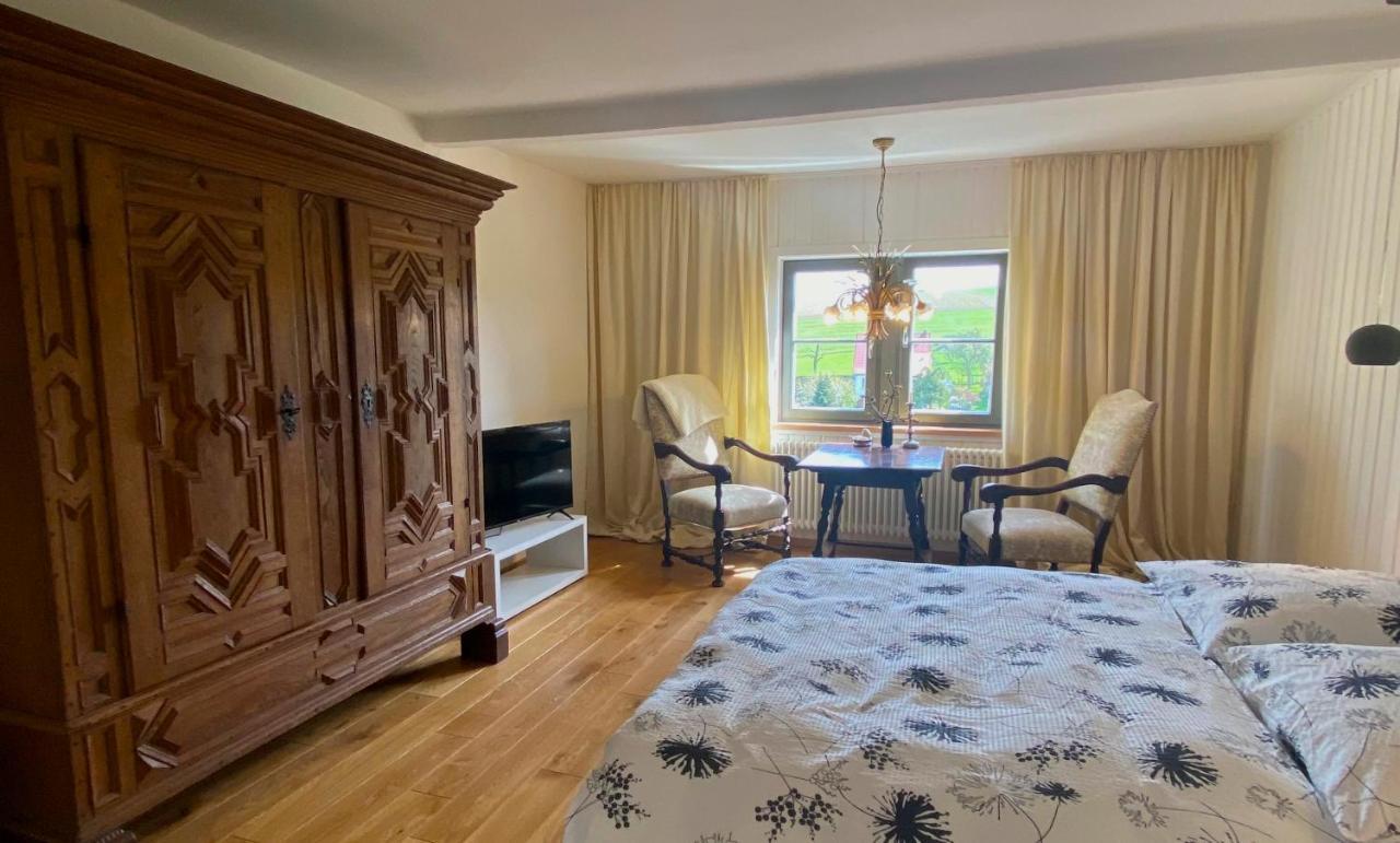 Altes Pfarrhaus Apartment Papstdorf Luaran gambar