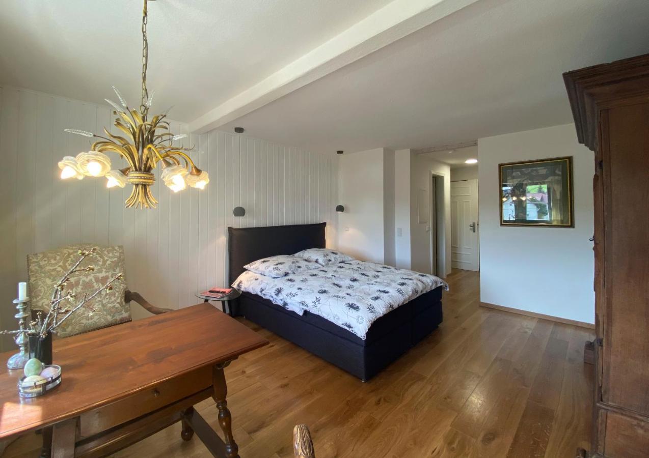 Altes Pfarrhaus Apartment Papstdorf Luaran gambar