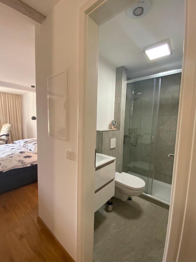 Altes Pfarrhaus Apartment Papstdorf Luaran gambar
