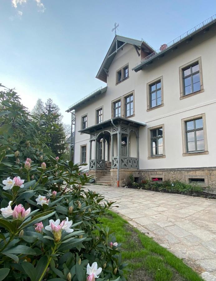 Altes Pfarrhaus Apartment Papstdorf Luaran gambar