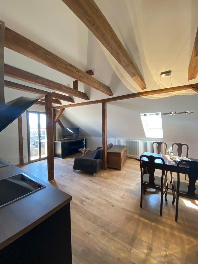 Altes Pfarrhaus Apartment Papstdorf Luaran gambar