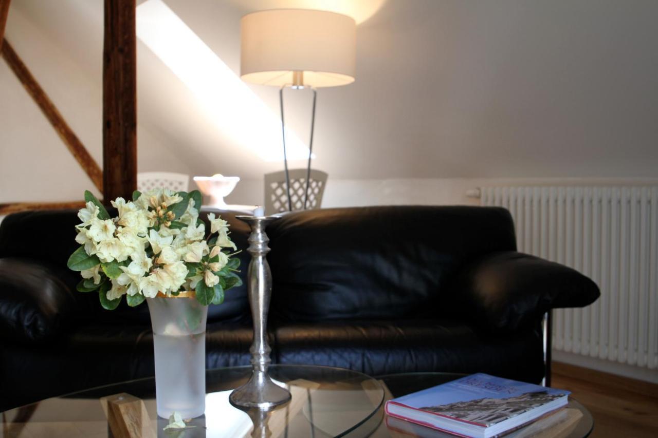 Altes Pfarrhaus Apartment Papstdorf Luaran gambar