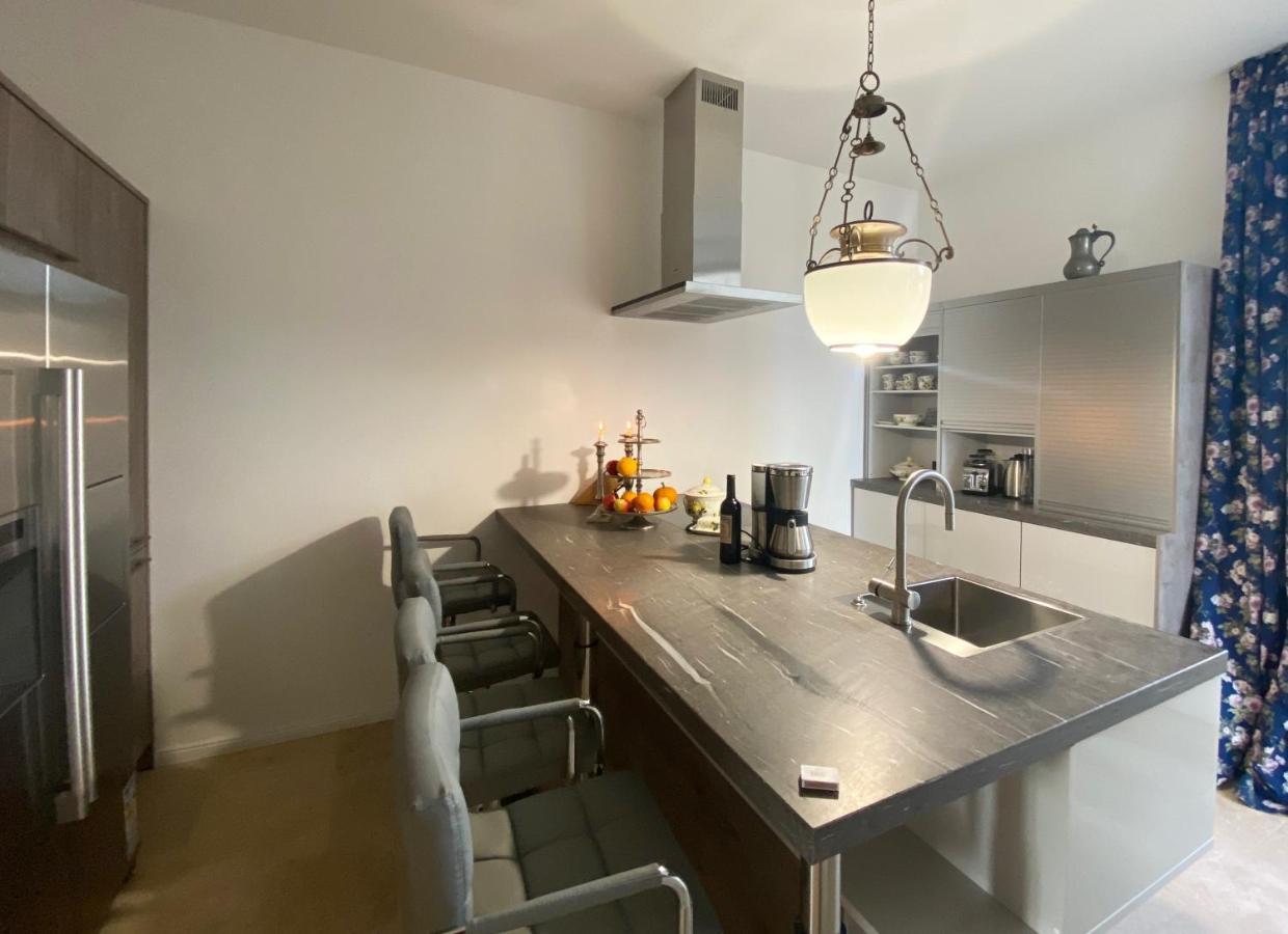 Altes Pfarrhaus Apartment Papstdorf Luaran gambar
