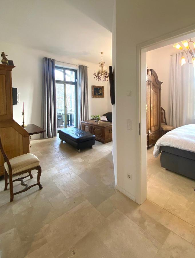 Altes Pfarrhaus Apartment Papstdorf Luaran gambar