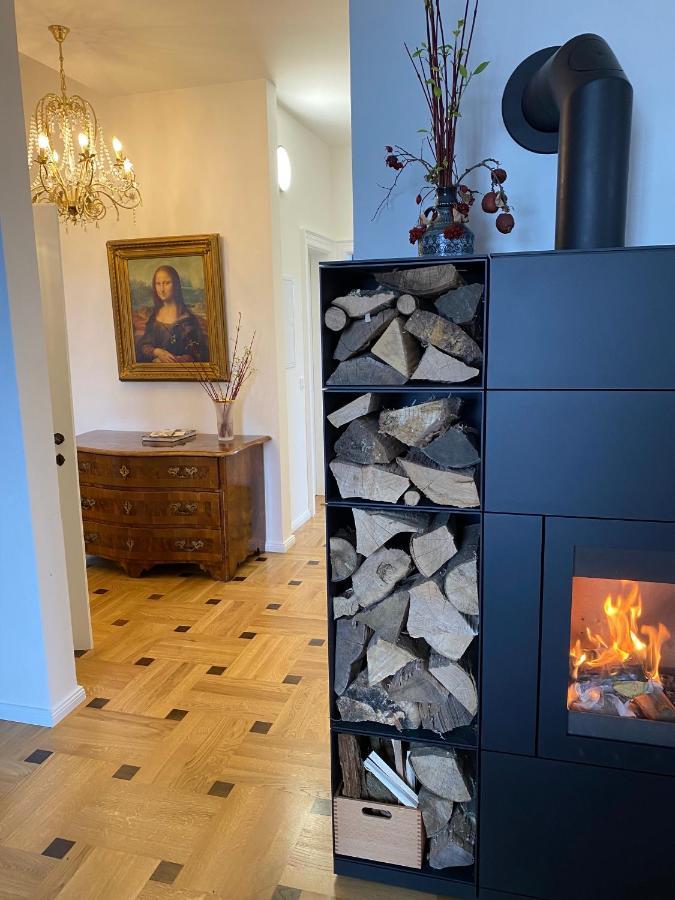 Altes Pfarrhaus Apartment Papstdorf Luaran gambar