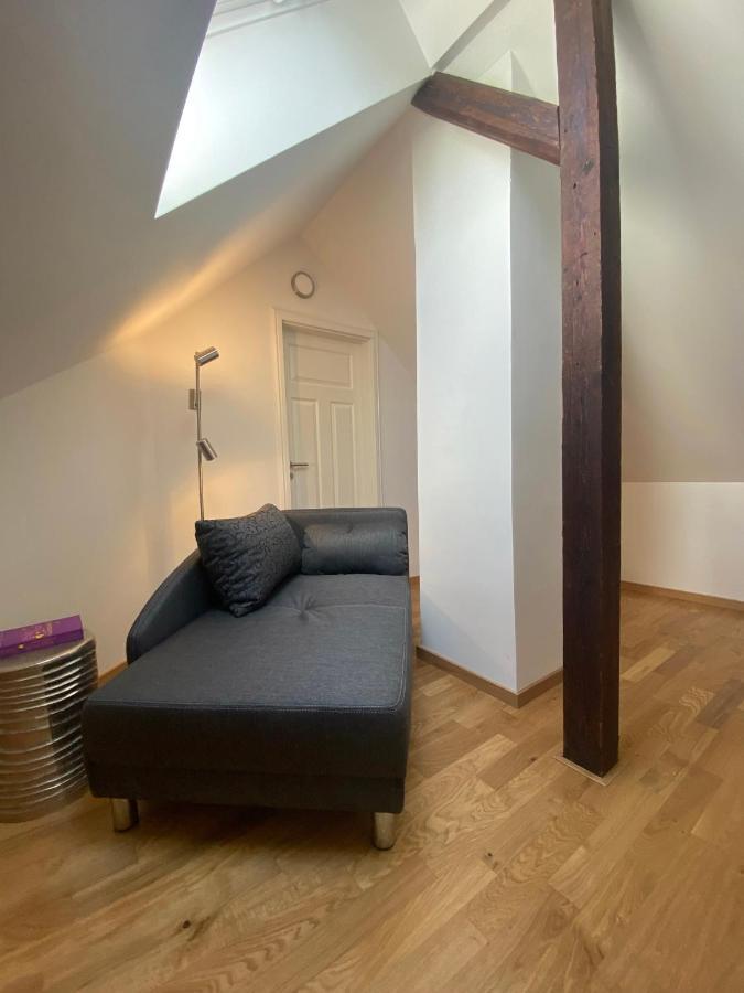 Altes Pfarrhaus Apartment Papstdorf Luaran gambar