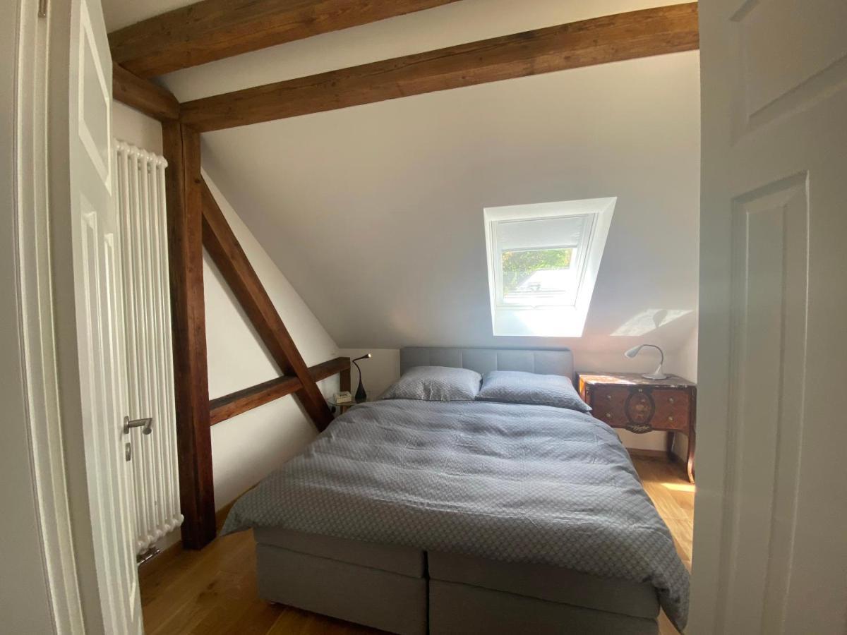 Altes Pfarrhaus Apartment Papstdorf Luaran gambar