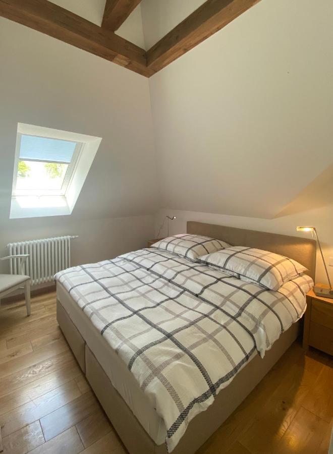 Altes Pfarrhaus Apartment Papstdorf Luaran gambar
