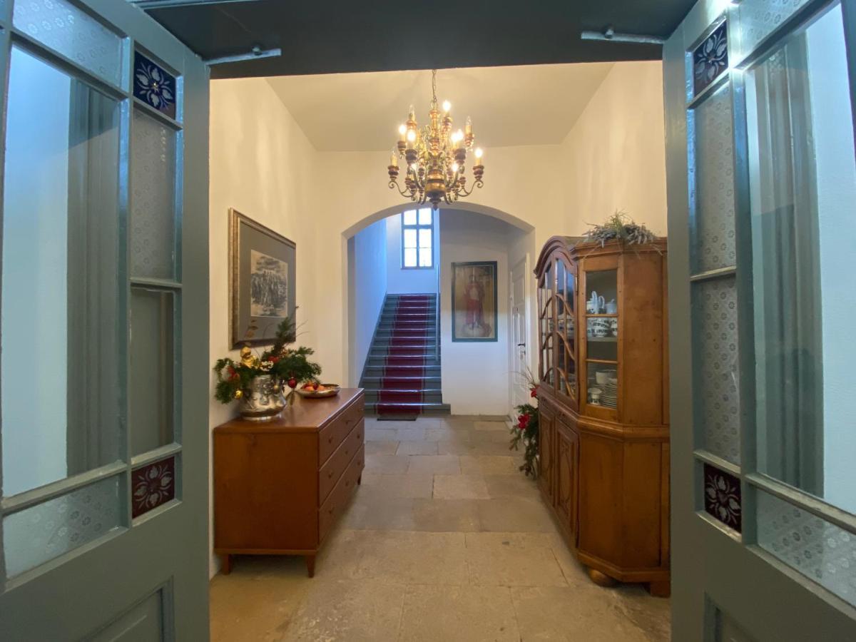 Altes Pfarrhaus Apartment Papstdorf Luaran gambar