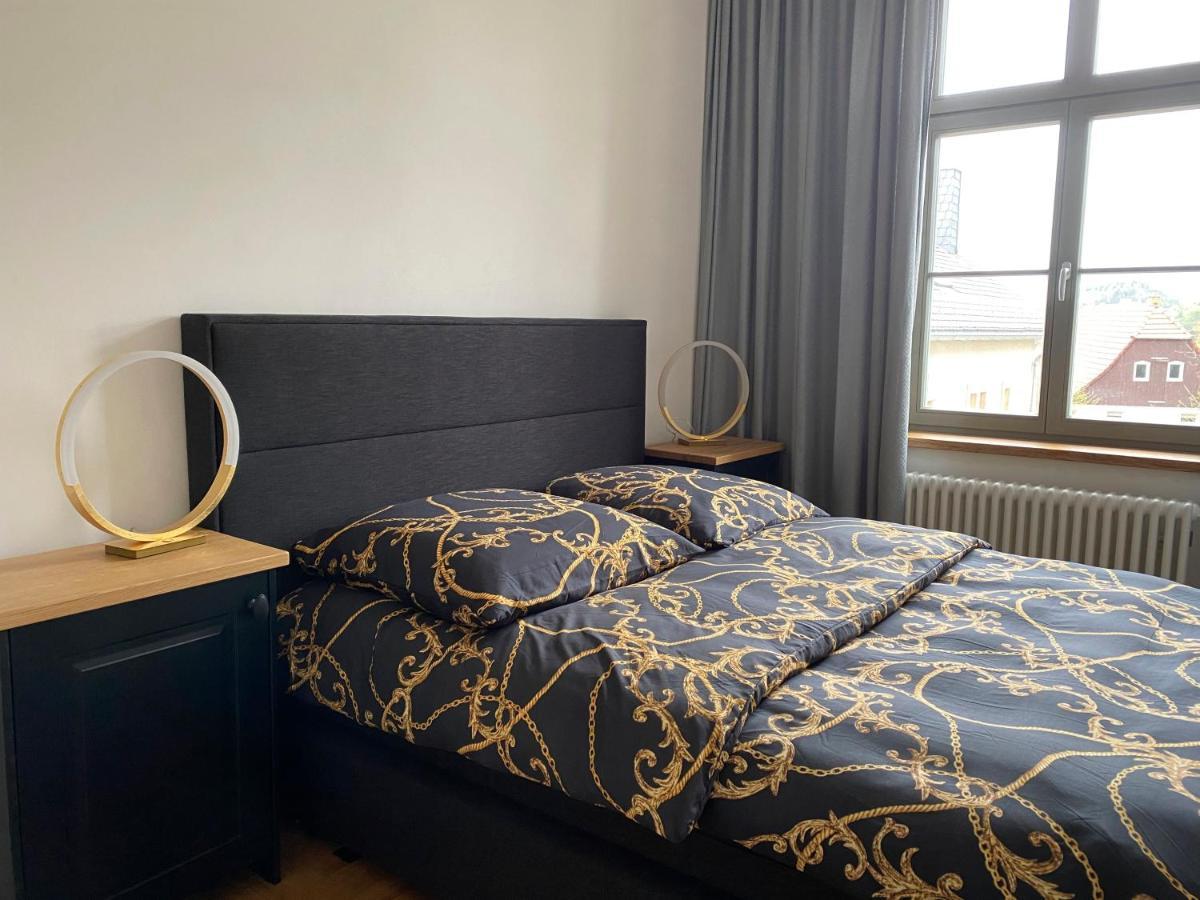 Altes Pfarrhaus Apartment Papstdorf Luaran gambar