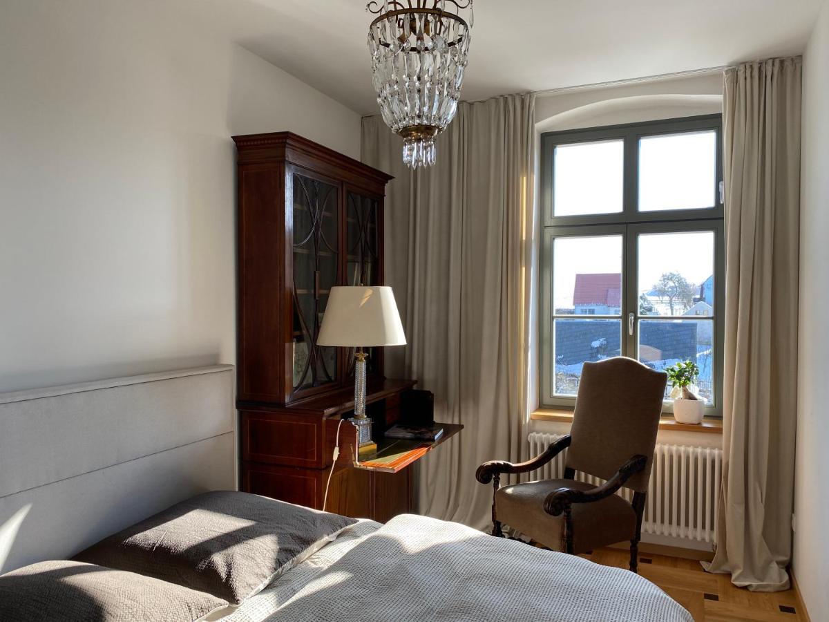 Altes Pfarrhaus Apartment Papstdorf Luaran gambar