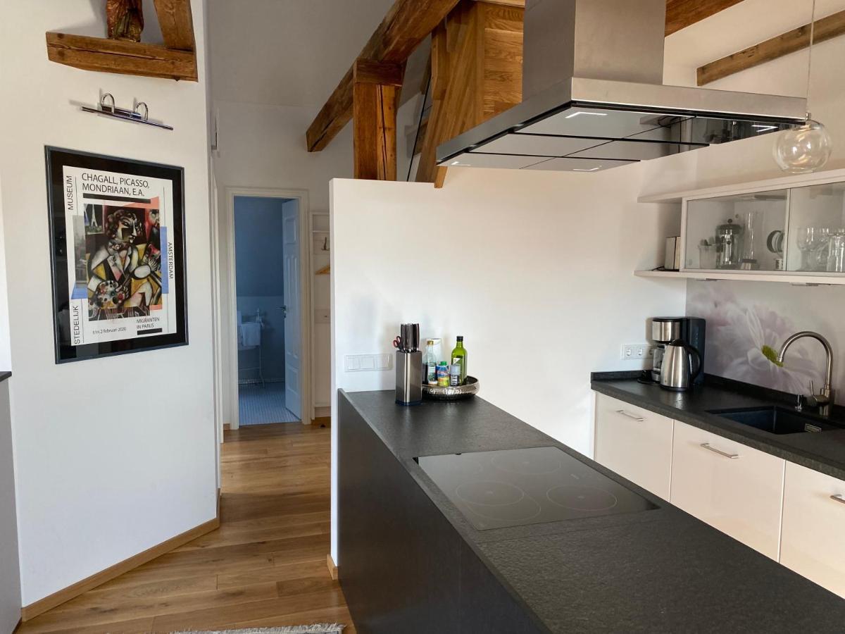 Altes Pfarrhaus Apartment Papstdorf Luaran gambar