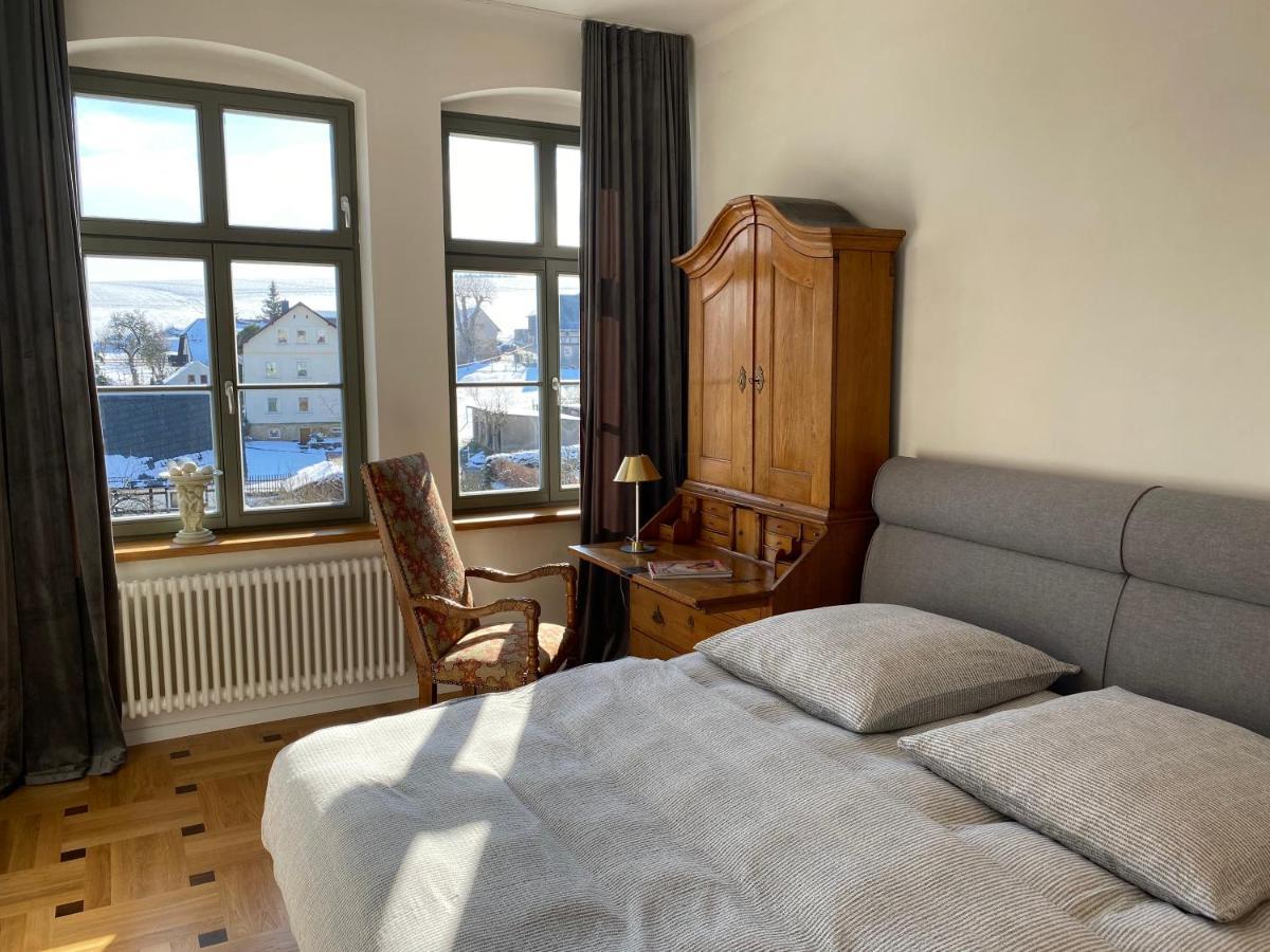 Altes Pfarrhaus Apartment Papstdorf Luaran gambar