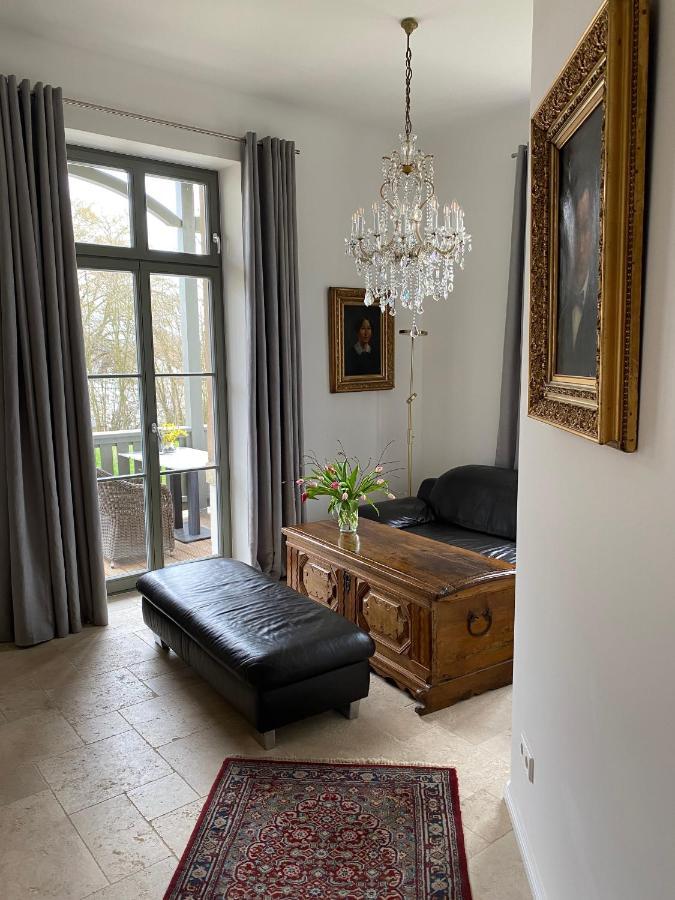 Altes Pfarrhaus Apartment Papstdorf Luaran gambar